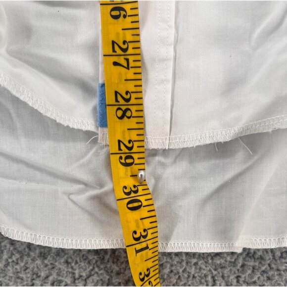 Vintage Wrangler Cowboy Cut Regular Fit X-Long Tails 16.5 x 33 White Pearl Snap - Picture 8 of 12